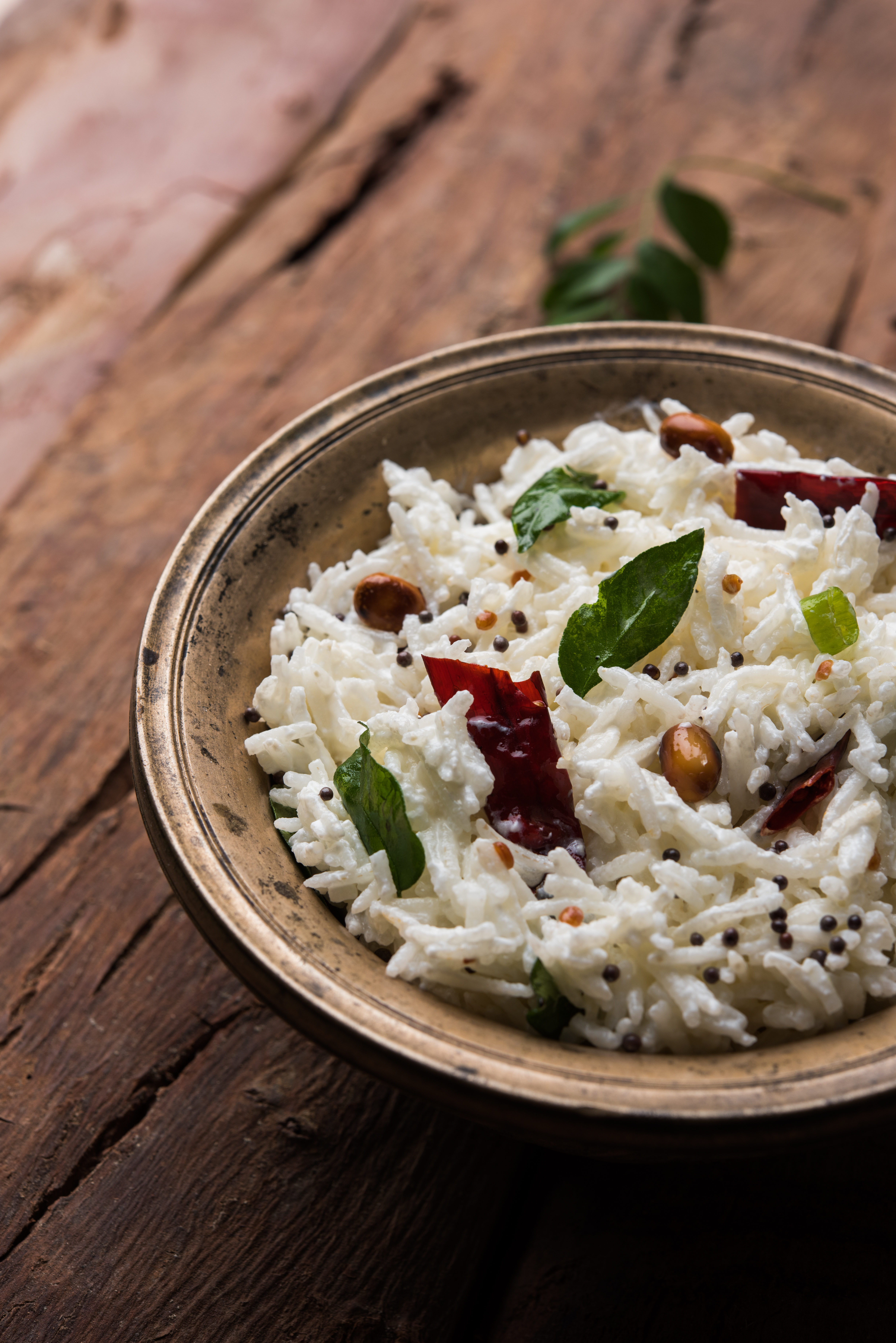 Coconut rice made with Sri Vinayaka Industry coconut